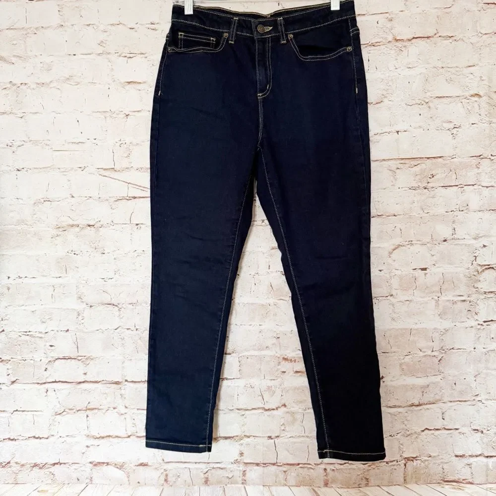 Michael Kors ankle cropped stretch jeans